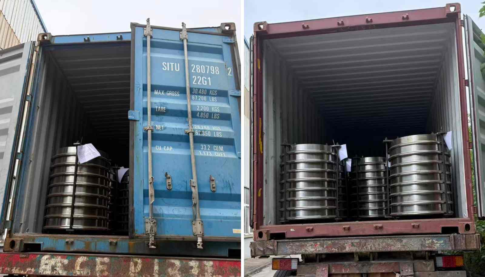 MTJ সফলভাবে বাংলাদেশে 450 MTJ730 হুইল টায়ার 9 সেপ্টেম্বর, 2025 এ পাঠায়